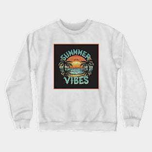 Summer vibes tropica beach Crewneck Sweatshirt